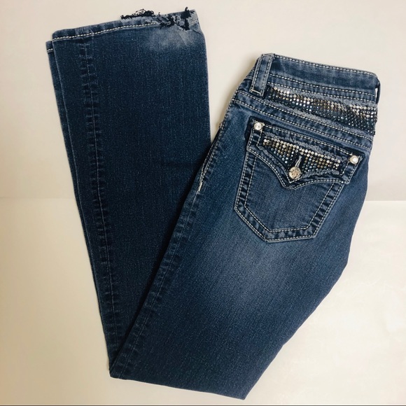 🛍Miss Me Signature Rise Boot Size 27 Jeans - Picture 4 of 5